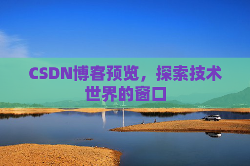 CSDN博客预览,探索技术世界的窗口